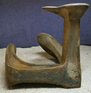 Antique Cast Iron Three Foot Cobbler 