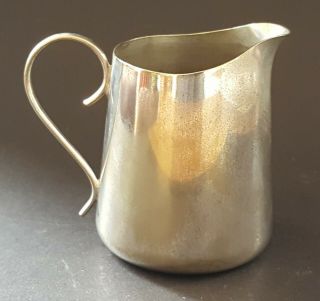 Silver Plate Electroplate Vintage Art Deco Antique Small Cream Jug