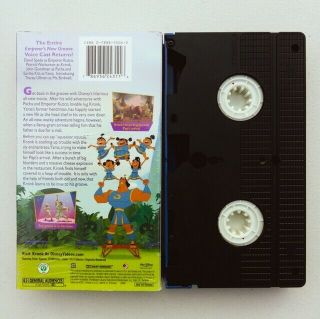 RARE Kronk ' s Groove VHS Disney 2005 (Emperors) 2