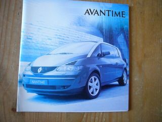 Renault Avantime Press Kit On Cd,  2002,  Very Rare,  Order