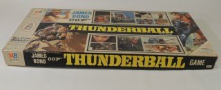 VTG 1965 James Bond 007 Milton Bradley Board Game Complete Thunderball 4547 Rare 3