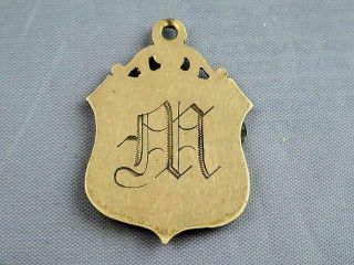 Antique FLT Independent Order of Odd Fellows Gold Filled Enamel Watch Fob C 1890 2
