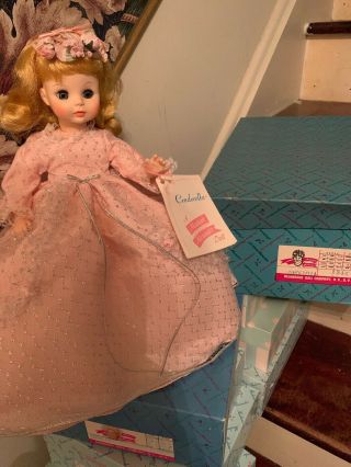 Vintage Madame Alexander Doll: Cinderella 1546 With Box & Tag 13 "