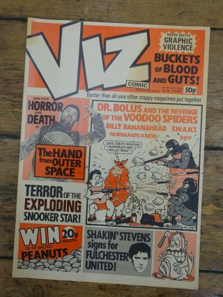 Rare Viz Comic Issue 16,  Published Feb 1986 Humour