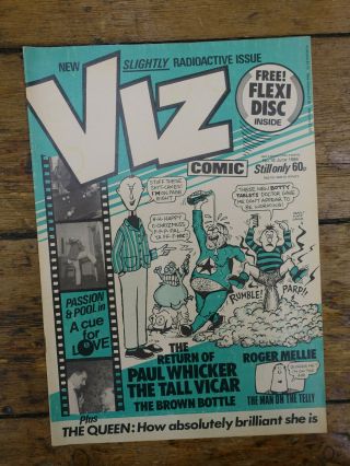Rare Viz Comic Issue 18,  Published June 1986 Humour