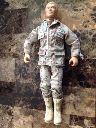 Rare 1992 Hasbro 12 " G.  I.  Joe Duke Doll Soldier Us Army Action Figure W/ Boots