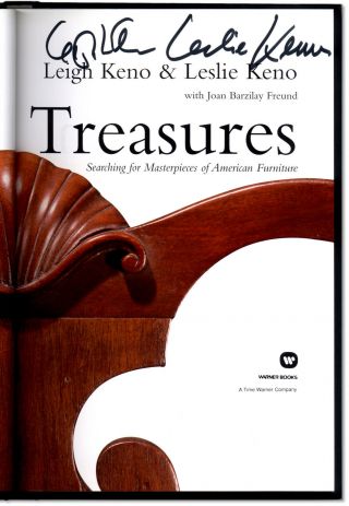 Hidden Treasures - Signed By Leigh & Leslie Keno - 1st Ed.  - Antiques Roadshow