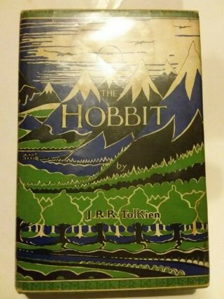 J.  R.  R.  Tolkien,  The Hobbit,  Rare 3rd Edition,  Pub 1966,  With Dust Jacket,