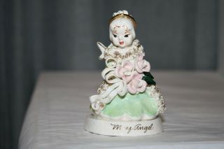 Rare Du Ganne May Angel Of The Month Figurine