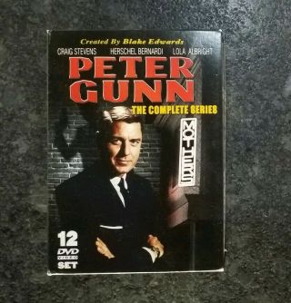 Peter Gunn: The Complete Series On Dvd 12 Disc Set Rare Oop Craig Stevens