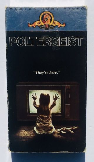 Poltergeist (1982) Vhs Rare Horror Tobe Hooper 31 Days Of Halloween Special 