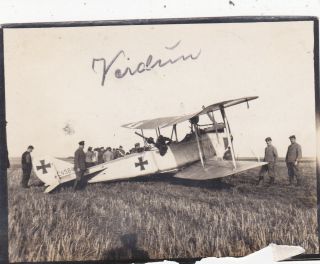 Great War German Imperial Airforce.  Rumpler,  Pilot.  1915.  Orig Photo.  Rare.