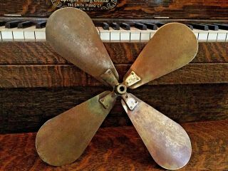 antique Brass Fan Blade 16 inch Westinghouse. 2