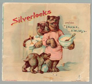 Rare Silverlocks & The Three Bears 1896 Girl 