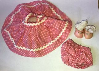 Vintage Vogue Ginny Outfit 1957 Pink Polko Dot 7026