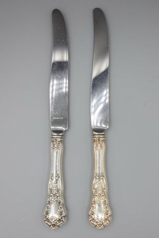 Gorham Buttercup Sterling Silver French Hollow Place Knife 8 3/4 