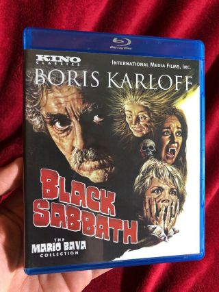 Black Sabbath (blu - Ray Disc,  2013) Rare Oop Horror