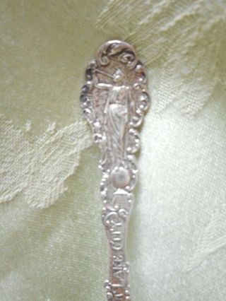 Gorham Sterling Silver Souvenir Spoon Salt Lake City J.  H.  Leyson Co.  1900
