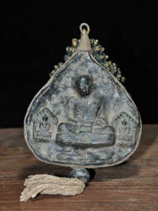 Chinese Hand - Carved Collect Old Incense Ashes Buddha Statue E02