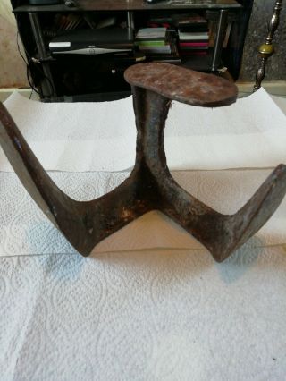 Vintage Cast Iron Cobblers Shoe Last For Restoration