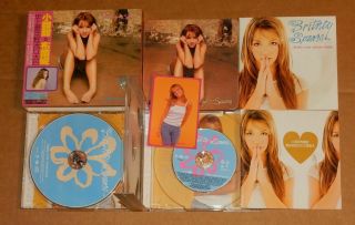 Britney Spears Baby One More Time Taiwan Cd 3inch Vcd Promo Mousepad Card Rare