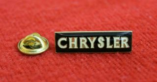 Vintage Chrysler Hat Lapel Pin Accessory Charger Cuda Dodge Mopar Yorker