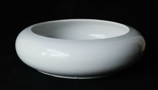 Antique Chinese Porcelain Blanc De Chine Dehua Brush Pot Washer 22cm Diameter