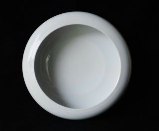 Antique Chinese Porcelain Blanc de Chine Dehua Brush Pot Washer 22cm Diameter 2