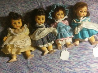 Betsy Mccall 35th Anniversary Set Of 4 Vintage Dolls