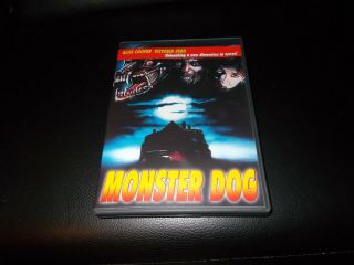 Monster Dog Dvd : Alice Cooper,  Horror,  Rare,  Oop