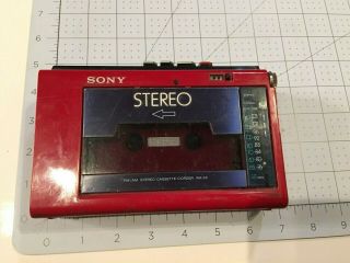 Rare Sony Wa 33 Fm/am Stereo Cassette Recorder