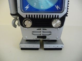 RARE ELF Tone Equity Clock Radio toy Robot; battery operated; Hong Kong 3