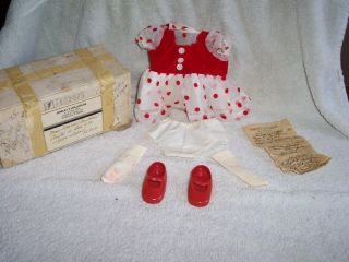 Vintage Shirley Temple Doll Clothes For The 16 " Stand Up Doll