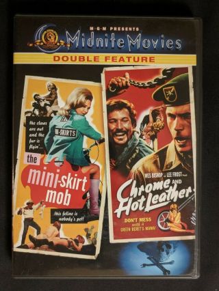 Mini - Skirt Mob/chrome And Hot Leather (dvd) Rare,  Oop Like