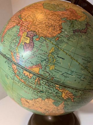 Cram ' s Universal Terrestrial Globe 10 ½ 