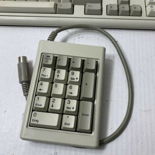 Vintage IBM M2 Loud Click Keys Keyboard W/mechanical Number Keys Rare 2