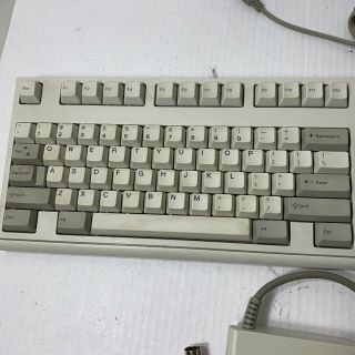 Vintage IBM M2 Loud Click Keys Keyboard W/mechanical Number Keys Rare 3