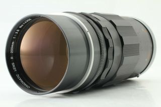 【excellent,  】 Rare Canon - Canomatic R 200mm F3.  5 From Japan 48