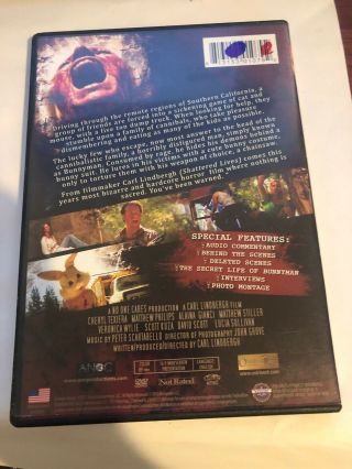Bunnyman (DVD,  2015) RARE OOP Matthew Phillips,  Lucia Sullivan,  Matthew Stiller 2