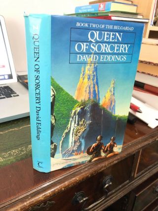 David Eddings Queen Of Sorcery 1st Edition Hb Dw Century 1982 Rare