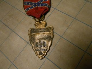 Rare Kennesaw Mountain Trail Medal Historical Hiker Bsa Boy Scout Award/pin Vtg.
