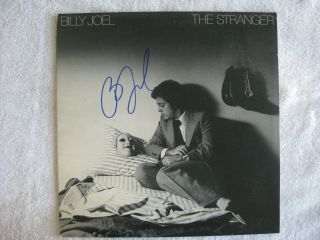 Billy Joel - Rare Autographed Album " The Stranger " - 