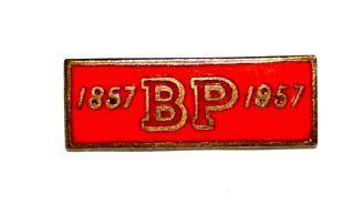 Enamel Pin Badge Bp 1857 - 1957 Centenary Baden Powell Scouts Guides Rare