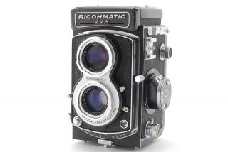 Rare Ricoh Ricohmatic 225 Tlr Camera W/ Rikenon 80mm F/3.  5 Lens【for Parts】