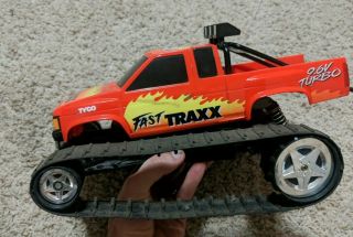 Rare Red - Tyco Rc 9.  6v Turbo Fast Traxx Pick Up