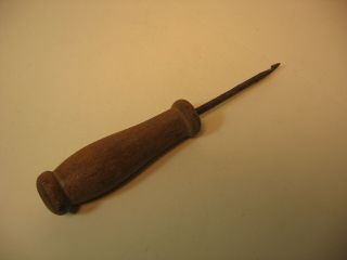 Antique Rustic Rug Hooking Tool