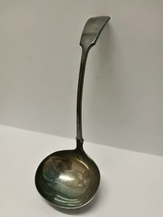 Vintage Soup Spoon Ladle Electro Plated Nickel Siver Barker Brothers Birmingham