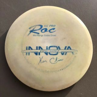 Rare 10x Kc Pro Roc 174 G Innova Disc Golf Oop 6/10