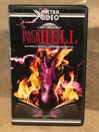 Back From Hell Vhs Horror Sov Gore Necro Files Vultra Sleaze Cult Violent Rare