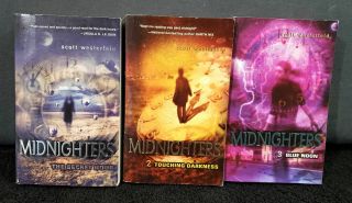 Rare The Midnighters Series Trilogy Complete Set By Scott Westerfeld Paperback